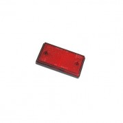 Reflector Red Screw On 75x45mm