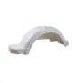 Mudguard Poly White suits 13in