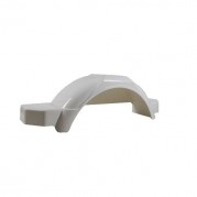 Mudguard Poly White suits 9-10in